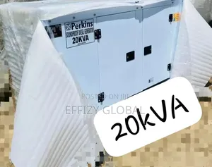 Brandnew Perkins 20kva Soundproof Diesel Generator 100%Copper Coil