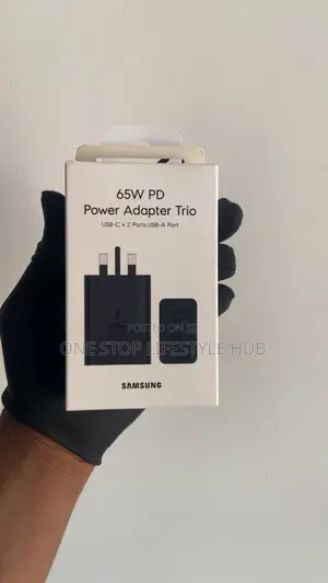 Original Samsung 65w Pd Power Adapter Trio -