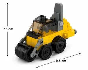 Road Roller Building Block Set