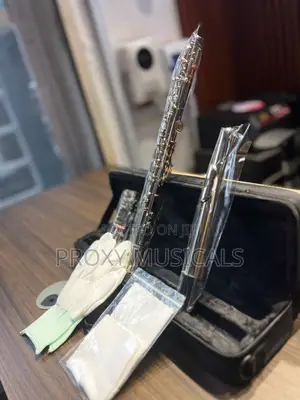 Yamaha Silver Stainless Flute Deluxe Edition