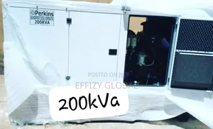 Brand New Perkins 200kva Soundproof Diesel Generator 100% Copper Coil