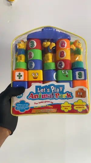 Let's Play Animal Park – 28pcs Intelligence Building Blocks Toy Series