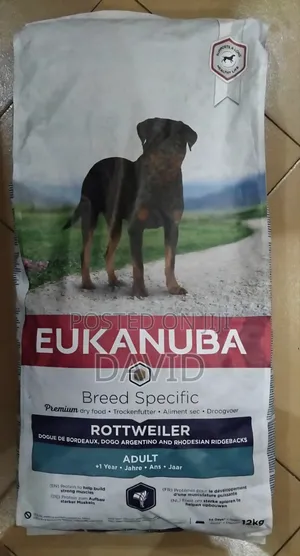 Eukanuba Rottweiler Adult Dry Dog Food Chicken