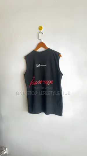 Premium Quality Sleeveless Round Neck T-Shirt