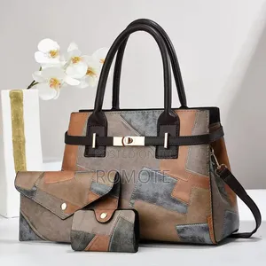 Premium 3 in 1 Leather Handbag