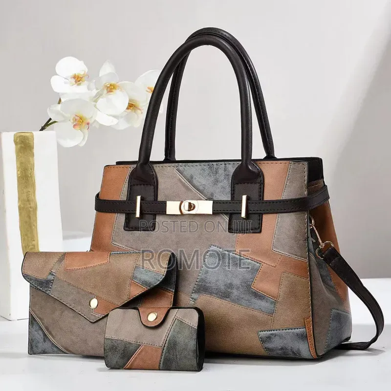 Premium 3 in 1 Leather Handbag