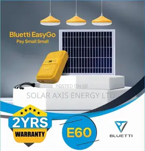 Bluetti Easygo E60 Solar Home Lighting Kit Power Station