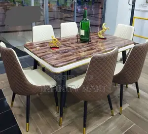 Executive Marble 6 Seater Dining.