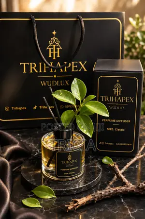 Trihapex Luxury Reed Diffuser -Velux Wudlux