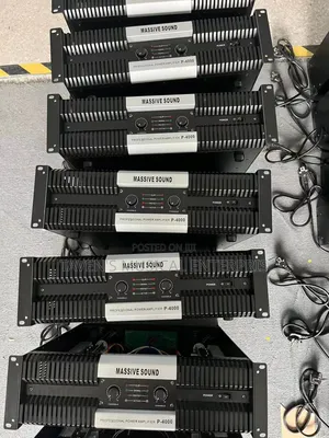 Massive Sound P-4000 Professional Power Amplifier