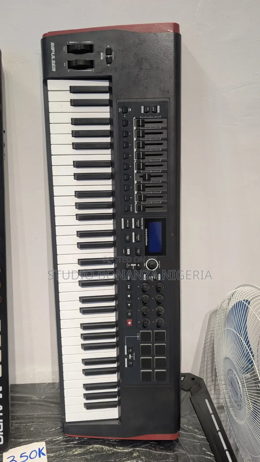 Novation Impulse 61 Studio Midi Controller Keyboard