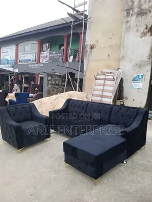 New Design L Shape Fabric Chair