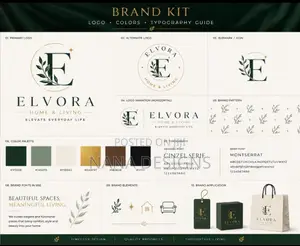 Complete Brand Kits: Logo Colors And Typography Guide