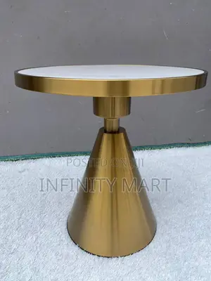 Nova Luxe Side Stool (Marble Top Face)