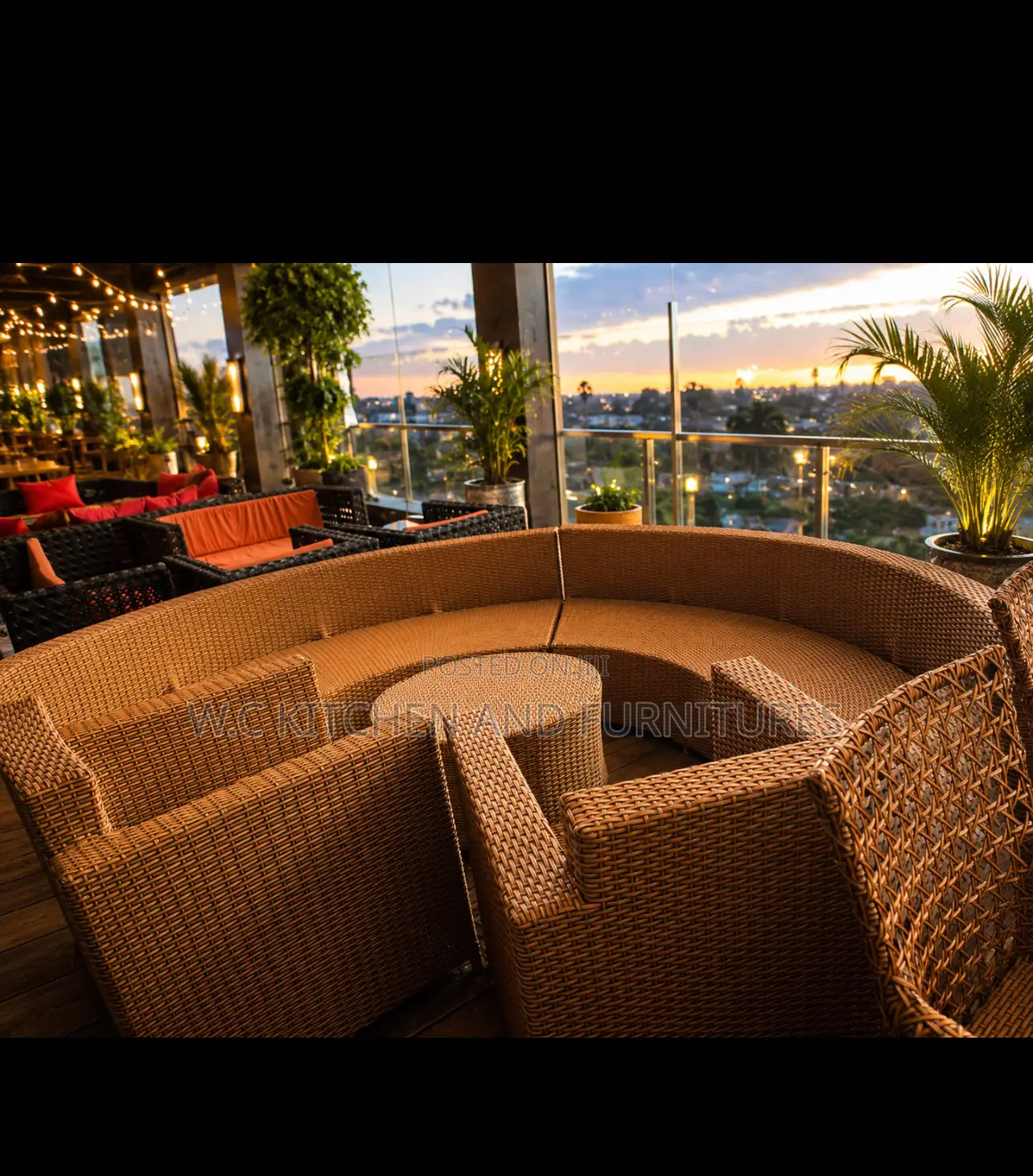 Rooftop Rattan Set