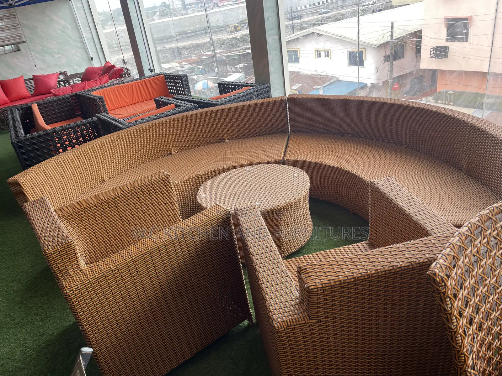 Rooftop Rattan Set