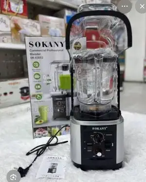 Sokany Commercial Blender 8000w Sk-03053 + Free Delivery Today Only