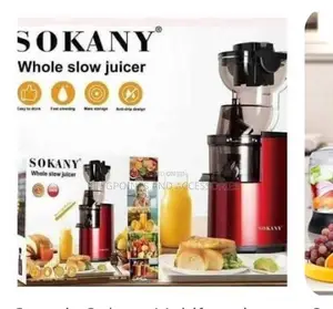 Sokany Juice Extractor Je-25 + Free Delivery Today Only