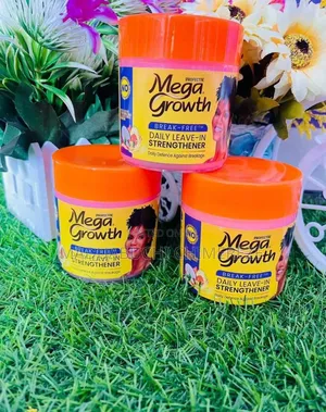 Mega Growth Break-Free Daily Leave-in Strengthener Hair Cream