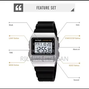 Skmei Feature Set Count Down Timer