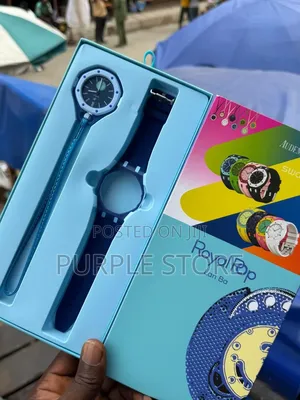 Swatch X Ap Silicone Wristwatches With Detachable Straps and Rope