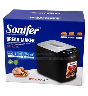 Sonifer Automatic Electric Bread Maker Machine-850w