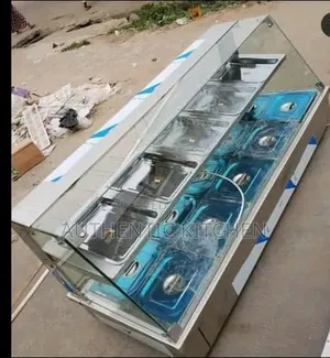 Good Quality and Durable 5 Bowl Food Warmer Display