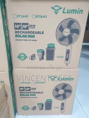 Lumin 18 Inch Rechargeable Fan
