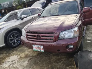 Toyota Highlander 2007 Maroon