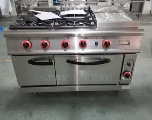 Linkrich 6 Burners Gas Cooker With Oven