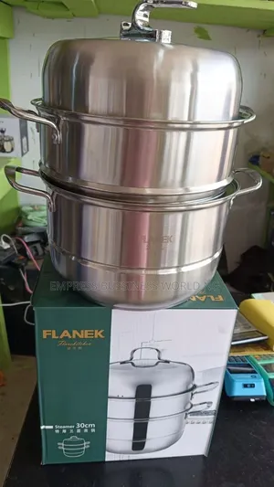 2 Layers Food Pot And Steamer Set-28,30,32cm