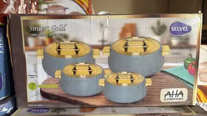 4set Dinner Set Food Warmer