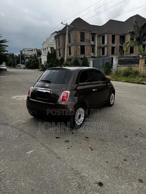 Fiat 500 t 2013 Brown