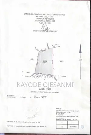2,295sqm Land for Sale at Asokoro