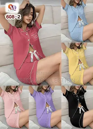 Short Sleeve Cotton Pajamas