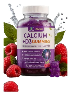 Daynee Calcium + Vitamin D3 Gummies