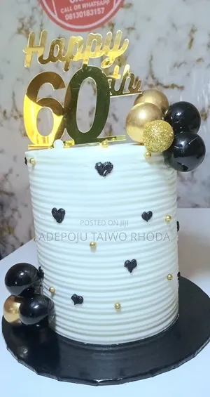 60th Birthday Cake