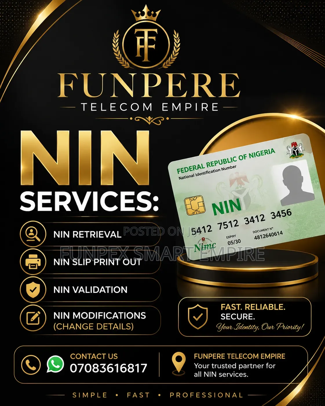 Retrieval and Validation of Nin and BVN