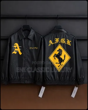 Top Quality Luxury Leather Jacket Supreme Best Quality Well Branded