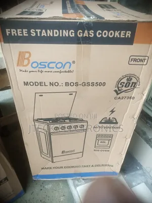 Boscon Gas Cooker 3 Gas Electric