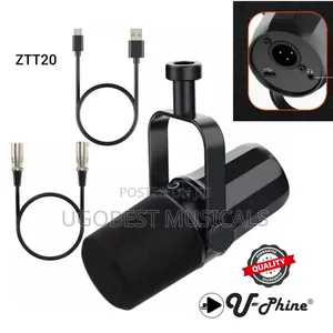U-Phine Ztt20 Usb and XLR Podcast Microphone