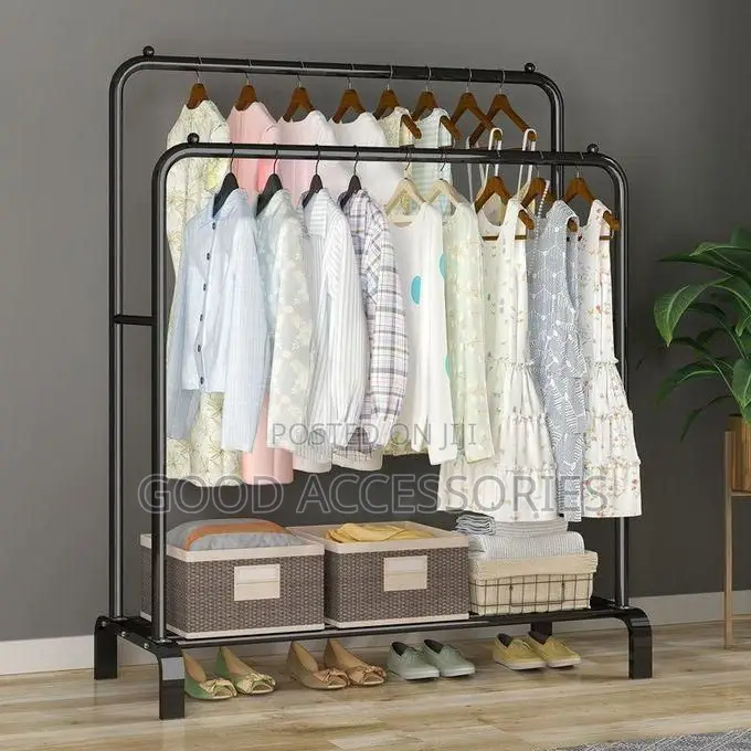 Multi-Functional Clothes Hanger Garment Rack