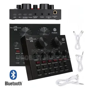 V8 Sound Card – Affordable Solution for Live Streaming Audio