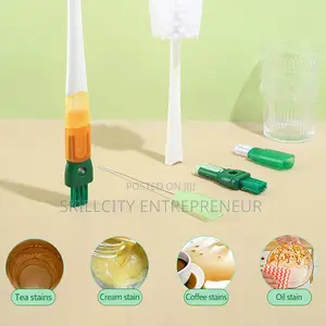 5-in-1 Multifunctional Bottle and Cup Cleaning Brush Set.