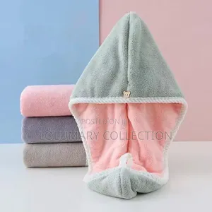 Super Absorbent Microfiber Hair Towel Fast Dry Turban Wrap