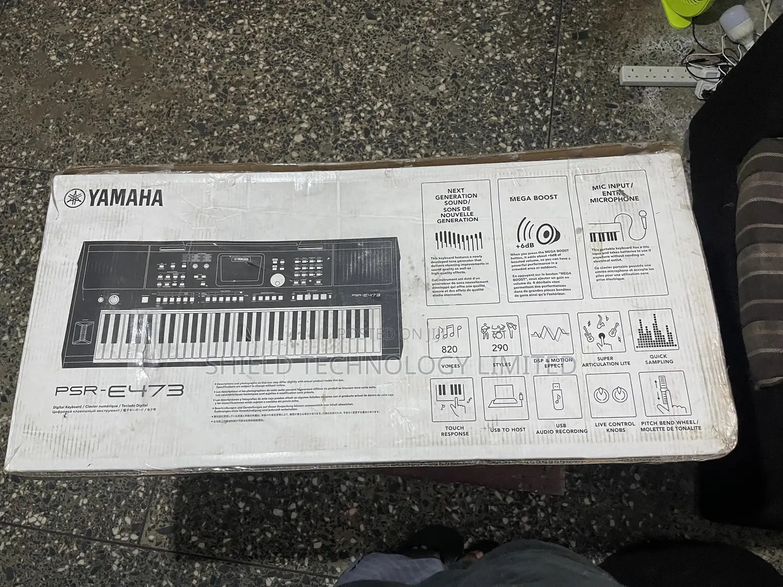 New Yamaha Psr E-473