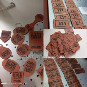 Leather Patch Engraved