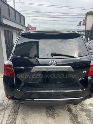 Toyota Highlander 4x4 2008 Black
