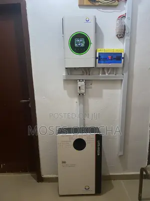 Complete 6kw Inverter Installation and 11kwh Lithium Battery System