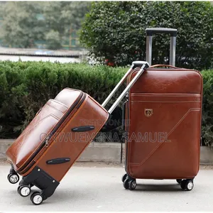 Luxury Carry-on Leather Luggage, Travel Box, Foreign Bag